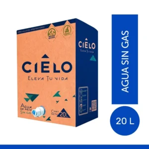 Agua sin Gas CIELO Caja 20L